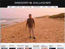 Tablet Screenshot of gregorybgallagher.com